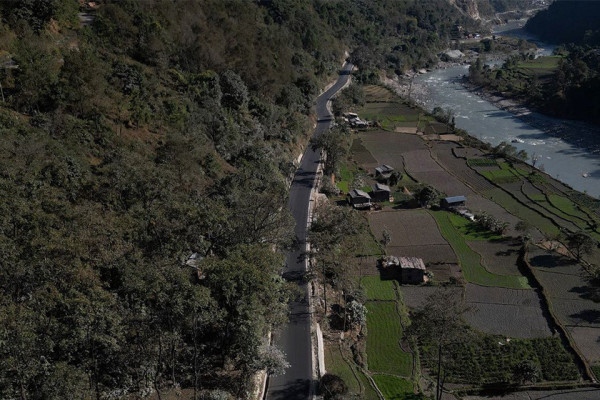 मालढुङ्गा–बेनी सडक स्तरोन्नति सम्पन्न